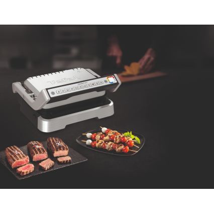 Tefal - Kontaktgrill OPTIGRILL 4 i 1 2100W/230V rostfritt stål