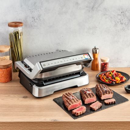 Tefal - Kontaktgrill OPTIGRILL 4 i 1 2100W/230V rostfritt stål
