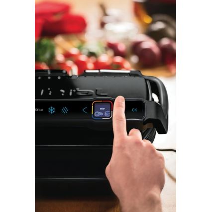 Tefal - Kontaktgrill OPTIGRILL ELITE 2000W/230V svart