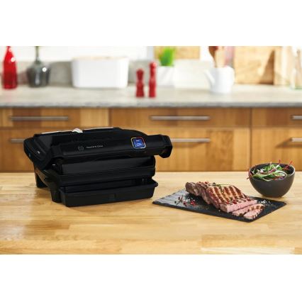 Tefal - Kontaktgrill OPTIGRILL ELITE 2000W/230V svart