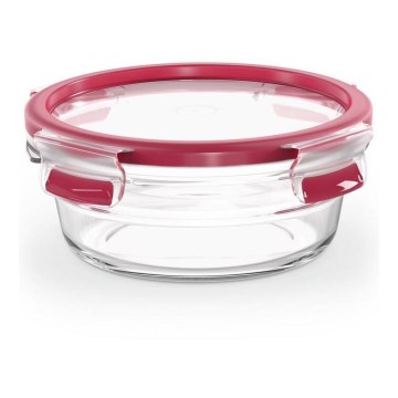 Tefal - Matförvaringsburk 0,6 l MSEAL GLASS röd/glas