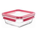 Tefal - Matförvaringsburk 0,8 l MSEAL GLASS röd/glas