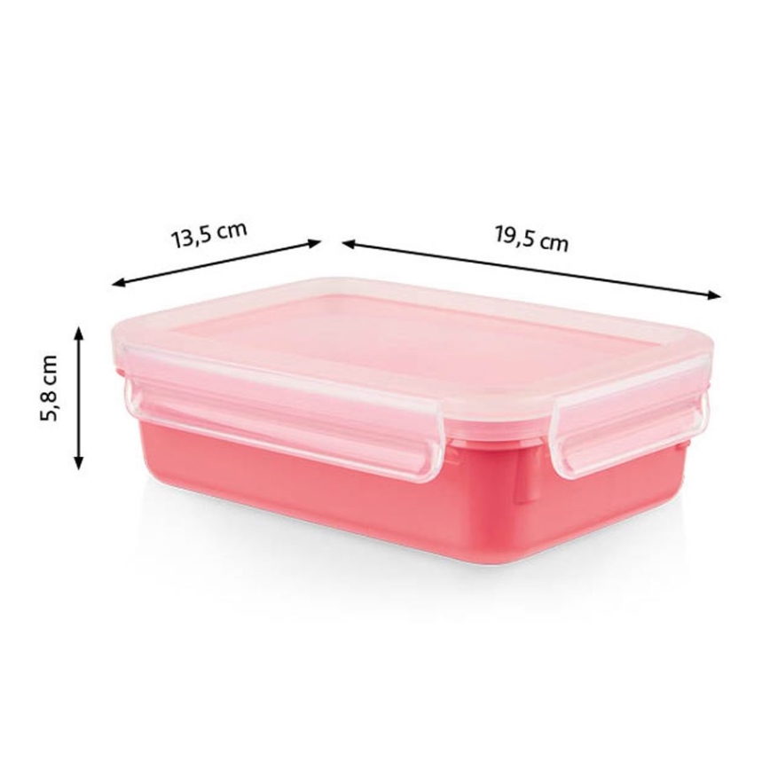 Tefal - Matlåda 0,8 l MSEAL COLOR rosa