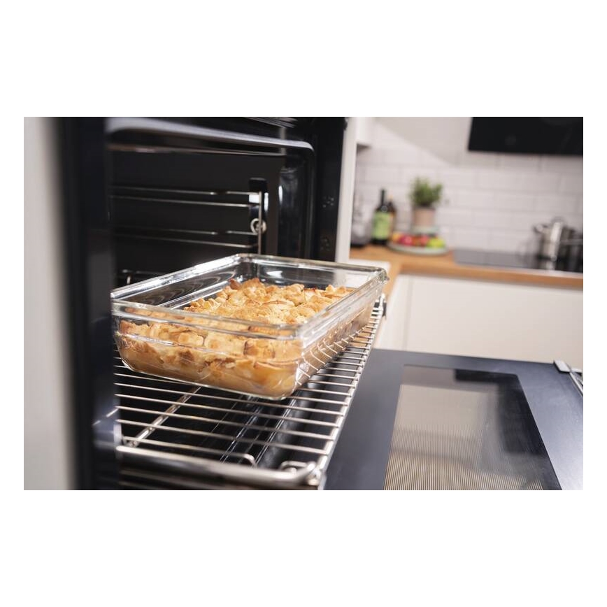 Tefal - Matlåda 1,1 l MSEAL GLASS röd/glas