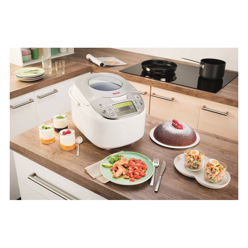 Tefal - multifunktionell elektrisk gryta FUZZY 750W/230V