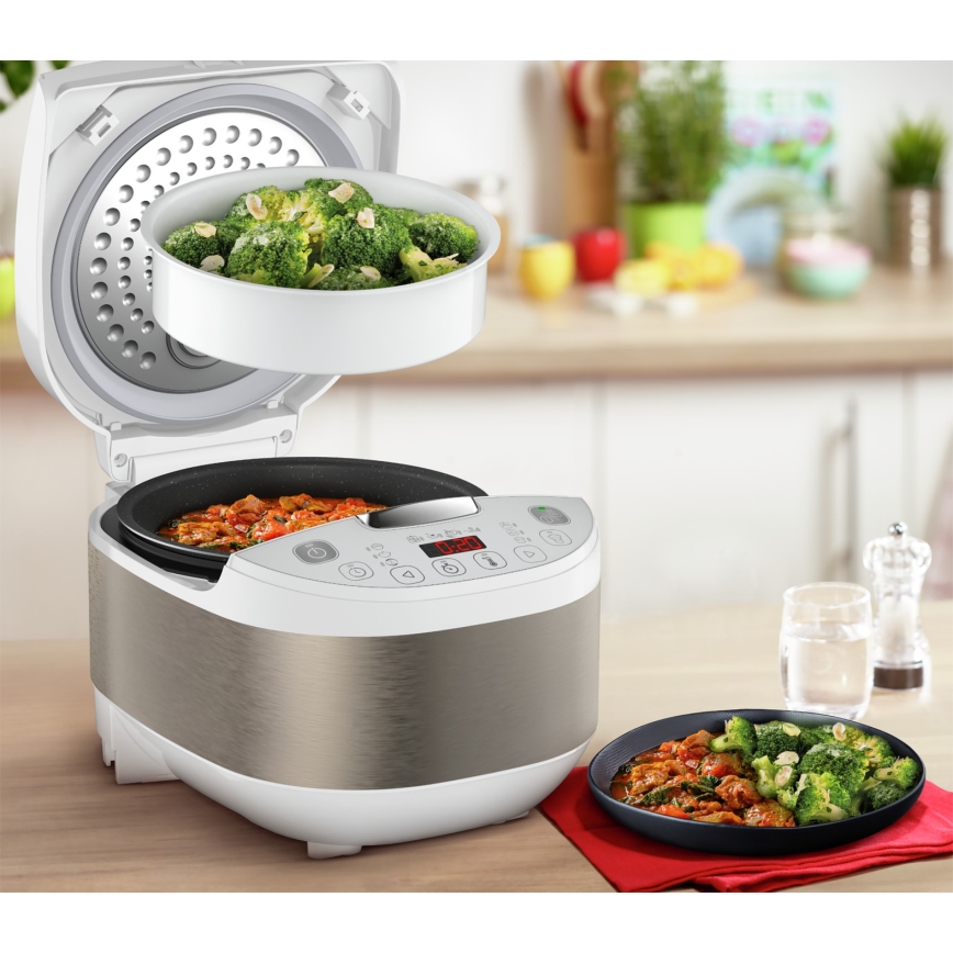 Tefal - Multifunktionell elektrisk gryta SIMPLY COOK PLUS 750W/230V