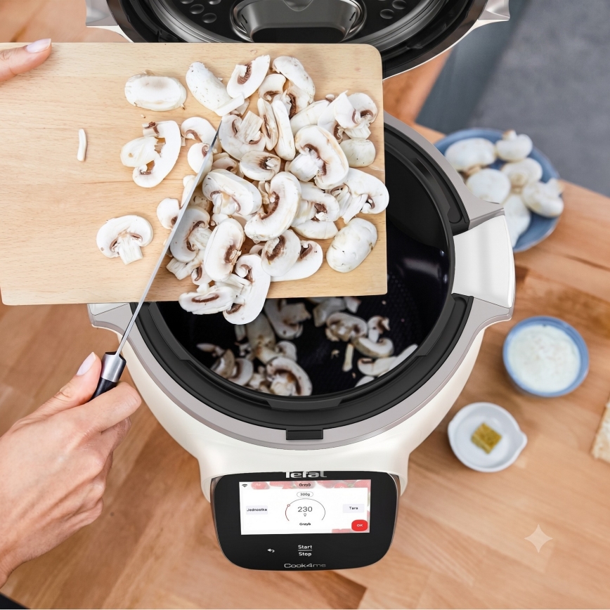 Tefal - Multifunktionell elektrisk tryckkokare 6 l COOK4ME TOUCH PRO 1600W/230V
