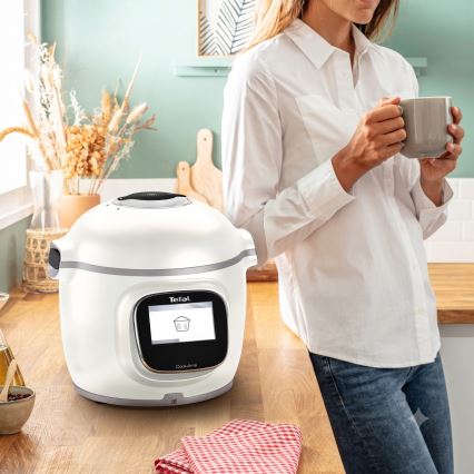 Tefal - Multifunktionell elektrisk tryckkokare 6 l COOK4ME TOUCH PRO 1600W/230V