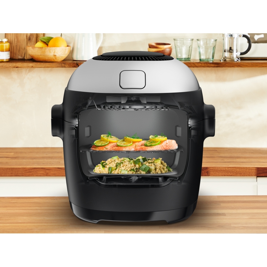 Tefal - Multifunktionsgryta och varmluftsfritös 2-i-1 MULTICOOK ACTIFRY 1334W/230V 6 l