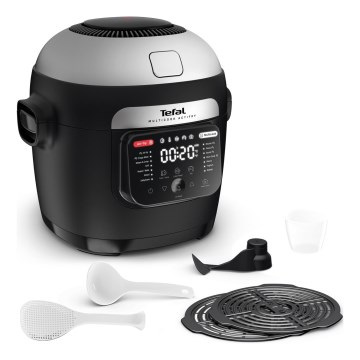 Tefal - Multifunktionsgryta och varmluftsfritös 2-i-1 MULTICOOK ACTIFRY 1334W/230V 6 l