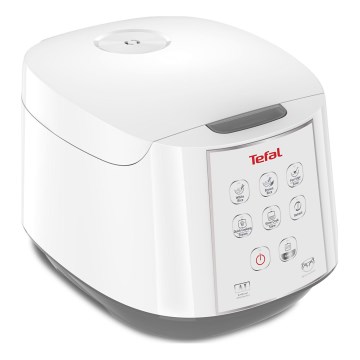 Tefal - Riskokare 8 i 1 EASY COOK 750 W/230 V 5 l vit