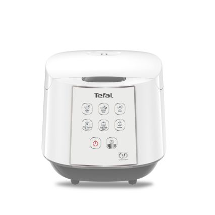 Tefal - Riskokare 8 i 1 EASY COOK 750 W/230 V 5 l vit