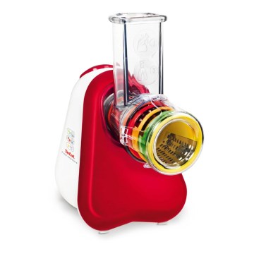Tefal - Rivjärn och skärare FRESH EXPRESS PLUS 200W/230V röd/vit