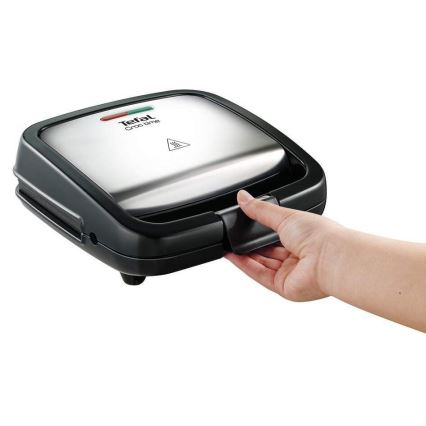 Tefal - Sandwich järn CROC TIME 700W/230V svart/krom