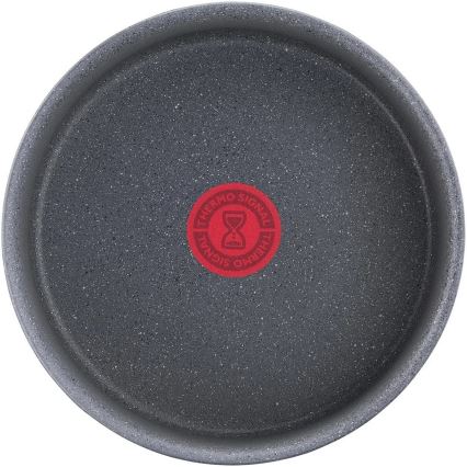 Tefal - Sätt med matlagningsutrustning 4 delar INGENIO BLACK STONE