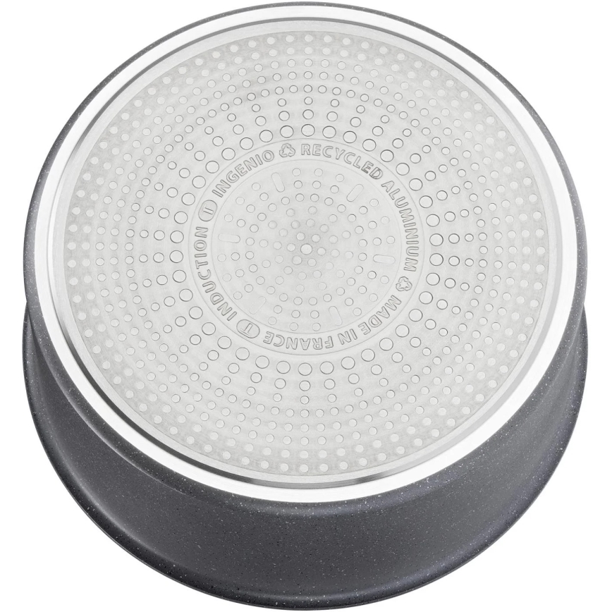 Tefal - Sätt med matlagningsutrustning 4 delar INGENIO BLACK STONE