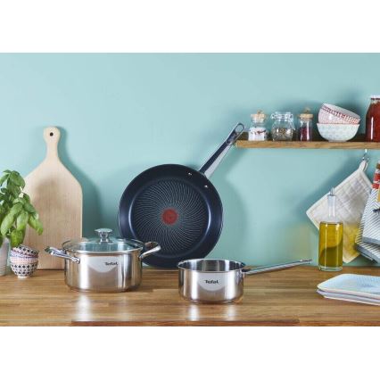 Tefal - Set med 2 stekpannor COOK EAT 24/28 cm