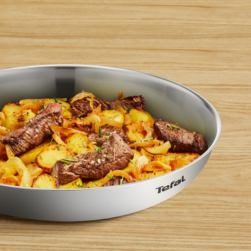 Tefal - Set med 3 stekpannor DUETTO ON