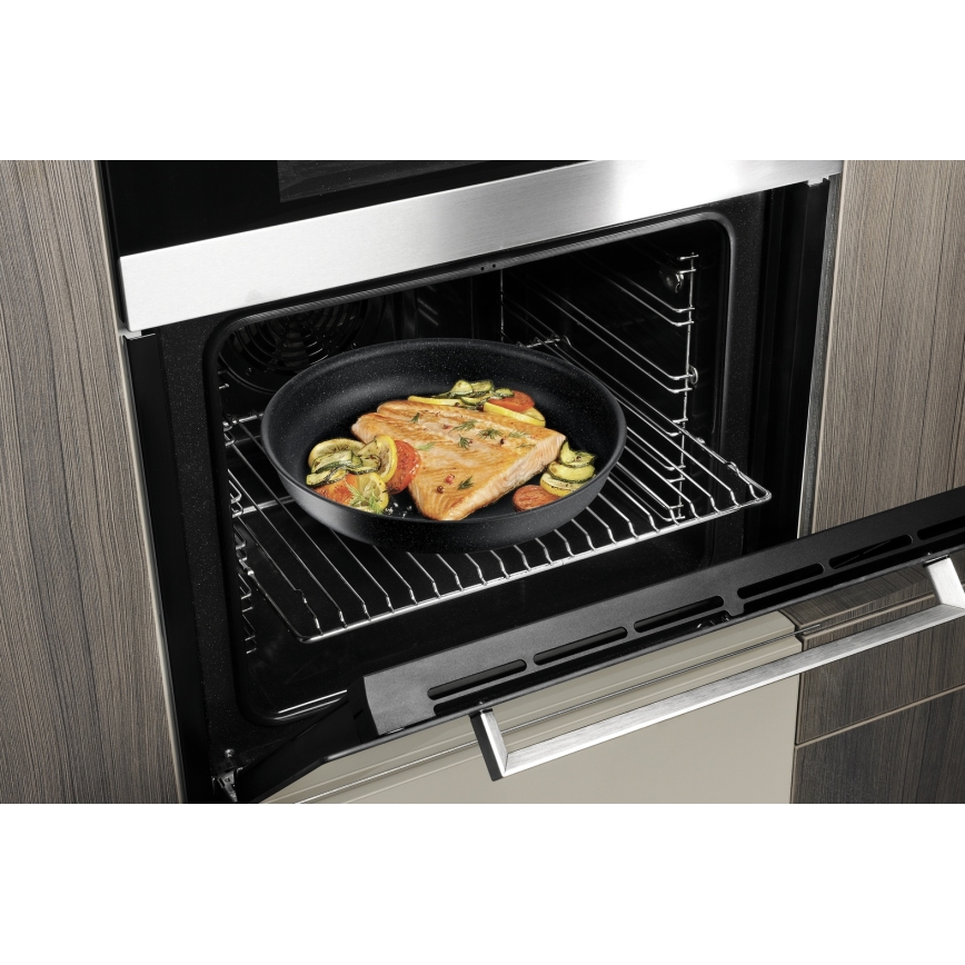 Tefal - Set med 3 stekpannor INGENIO BLACK STONE
