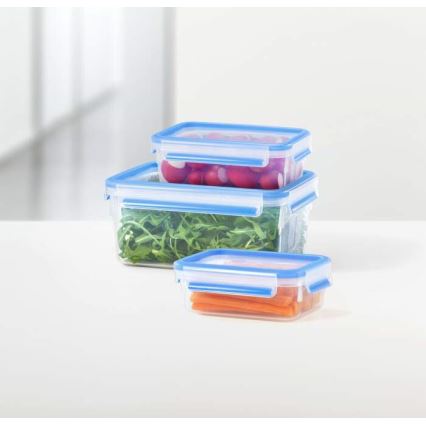 Tefal - Set med 5 matförvaringsburkar MASTER SEAL FRESH, blå