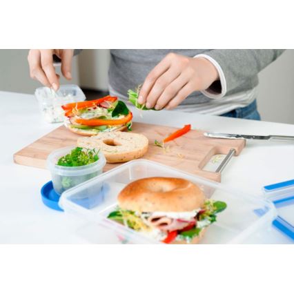 Tefal - Set med 5 matförvaringsburkar MASTER SEAL FRESH, blå