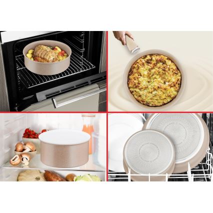 Tefal - Set med kökskärl, 6 delar INGENIO DELIGHT