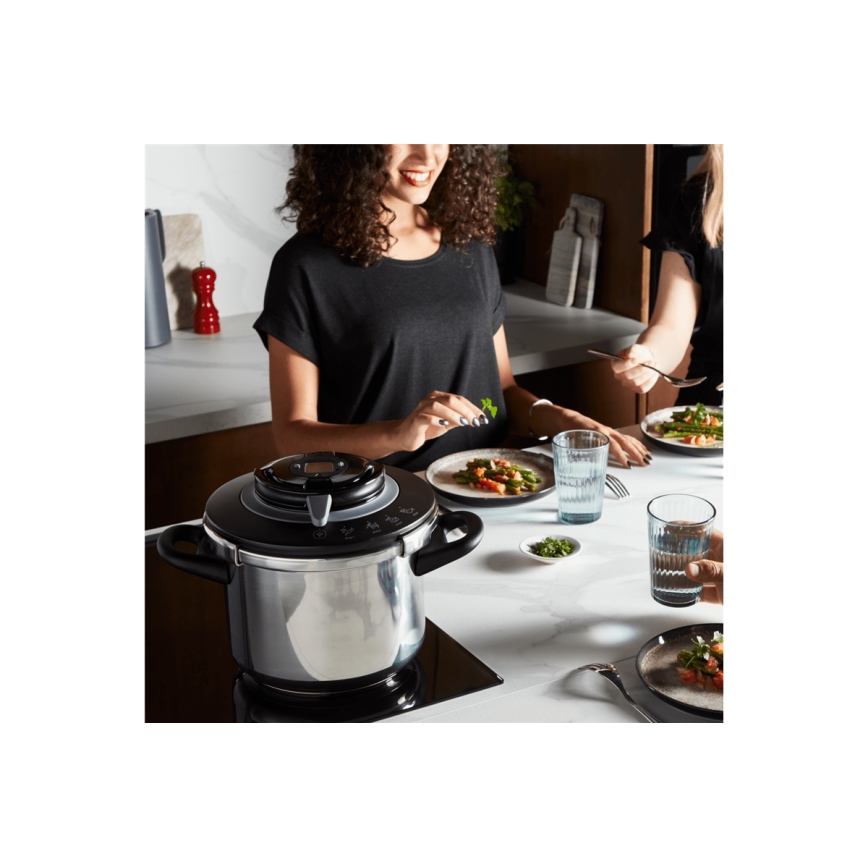 Tefal - Set med tryckkokare 4,5/6 l CLIPSO+ CHEF