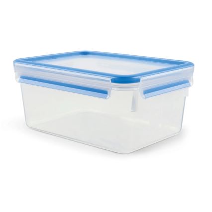 Tefal - Set om 6 matförvaringsburkar 0,8 l MASTER SEAL FRESH blå