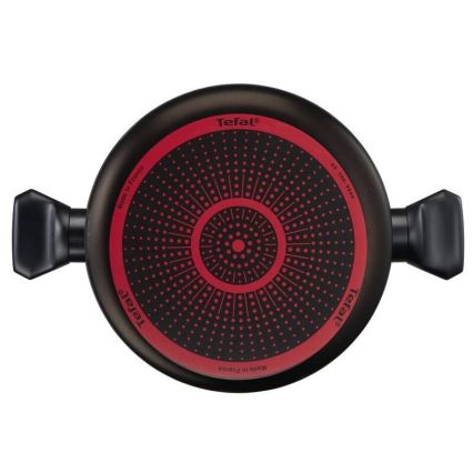 Tefal - Låg kastrull med lock SIMPLY CLEAN 28 cm