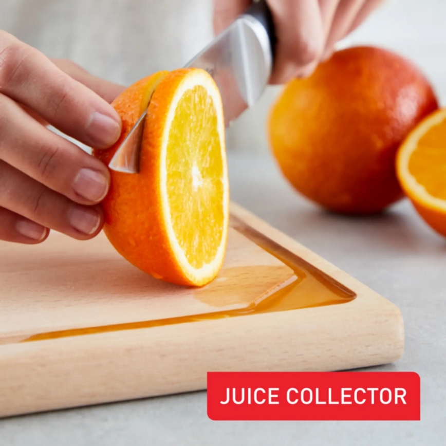 Tefal - Skärbräda för kök COMFORT 41x24 cm bok