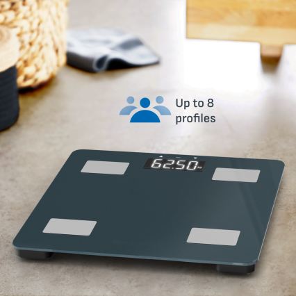 Tefal - Smart personvåg 1xCR2032