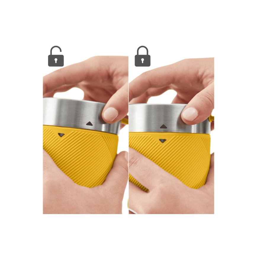 Tefal - Smoothie-blandare BLENDFORCE 50W/5V 1200 mAh gul