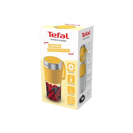 Tefal - Smoothie-blandare BLENDFORCE 50W/5V 1200 mAh gul