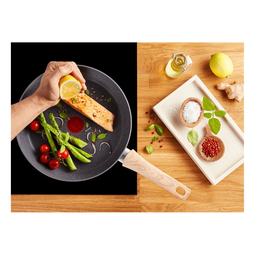 Tefal - Stekpanna NATURAL FORCE 28 cm