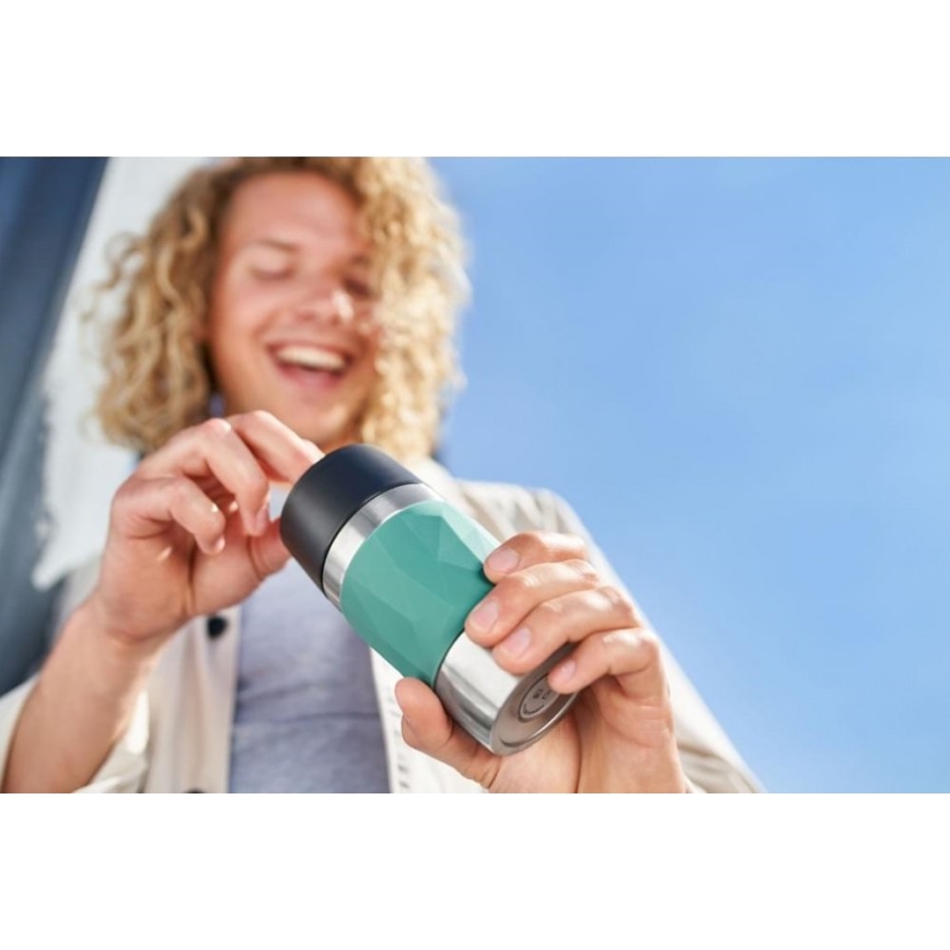 Tefal - Termisk mugg 300 ml COMPACT MUG rostfri/grön