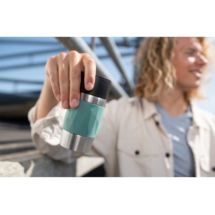 Tefal - Termisk mugg 300 ml COMPACT MUG rostfri/grön