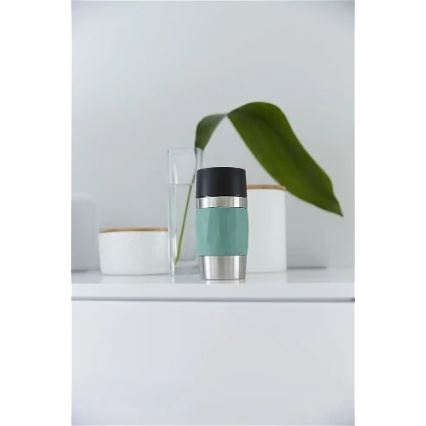 Tefal - Termisk mugg 300 ml COMPACT MUG rostfri/grön