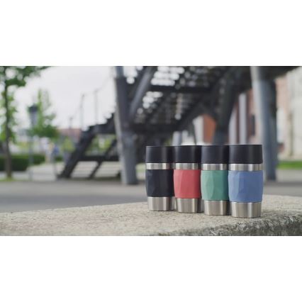 Tefal - Termisk mugg 300 ml COMPACT MUG rostfri/grön