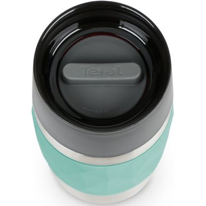 Tefal - Termisk mugg 300 ml COMPACT MUG rostfri/grön