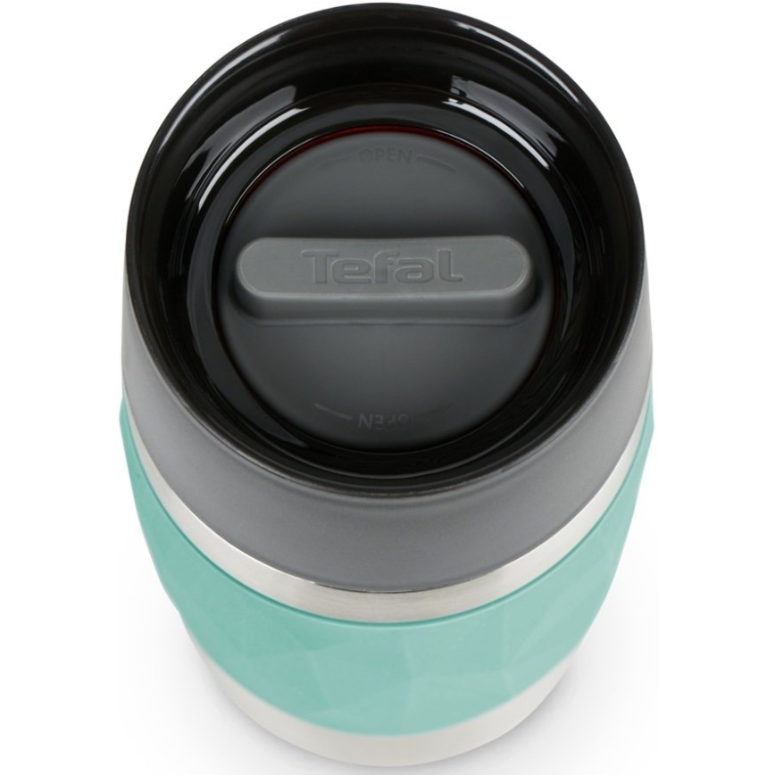 Tefal - Termisk mugg 300 ml COMPACT MUG rostfri/grön