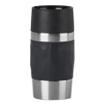 Tefal - Termisk mugg 300 ml COMPACT MUG rostfri/svart