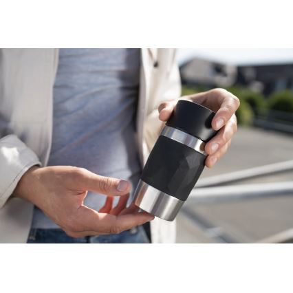 Tefal - Termisk mugg 300 ml COMPACT MUG rostfri/svart