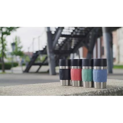 Tefal - Termisk mugg 300 ml COMPACT MUG rostfri/svart