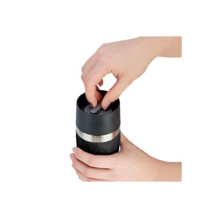 Tefal - Termisk mugg 300 ml COMPACT MUG rostfri/svart