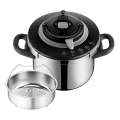 Tefal - Tryckkokare 6 l CLIPSO+ CHEF rostfritt stål