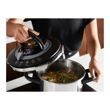 Tefal - Tryckkokare 6 l CLIPSO+ CHEF rostfritt stål