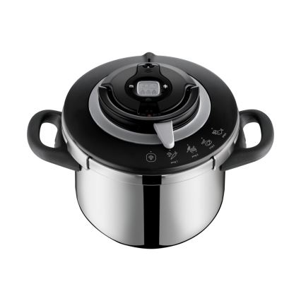 Tefal - Tryckkokare 6 l CLIPSO+ CHEF rostfritt stål