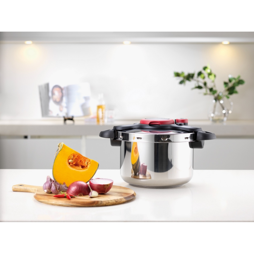 Tefal - Tryckkokare 7,5 l CLIPSO MINUT EASY