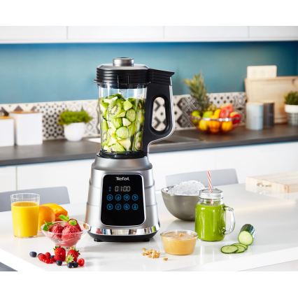 Tefal - Värmetålig bordsblender HIGH SPEED ULTRABLEND BOOST 1300W/230V grå