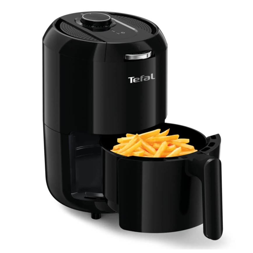 Tefal - Varmluftsfritös 1,6 l EASY FRY COMPACT 1030W/230V svart